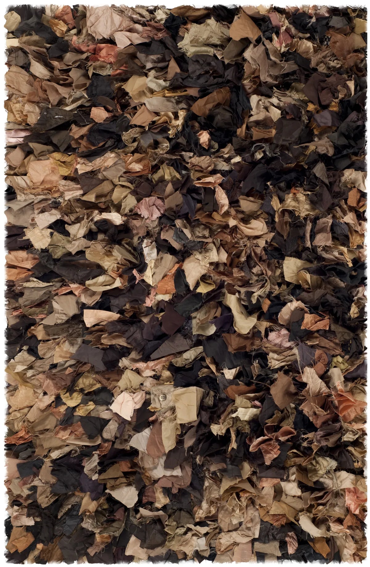 Safavieh Rio Shag 2'-6" x 4'-0" Rug in Brown / Multi