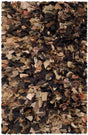 Safavieh Rio Shag 2'-6" x 4'-0" Rug in Brown / Multi