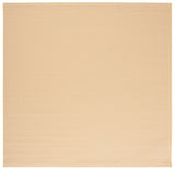 Safavieh Courtyard 6'-7" x 6'-7" Rug in Gold / Beige