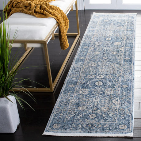 Safavieh Dream 2'-0" x 8'-0" Rug in Grey / Turquoise