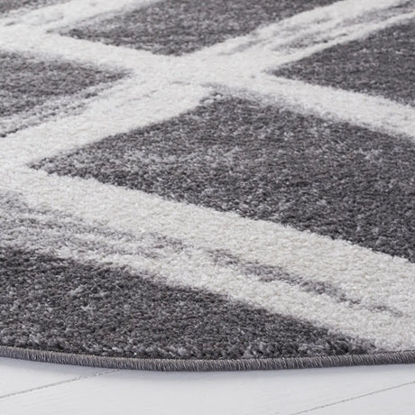 Safavieh Adirondack 5'-0" x 5'-0" Rug in Charcoal / Ivory