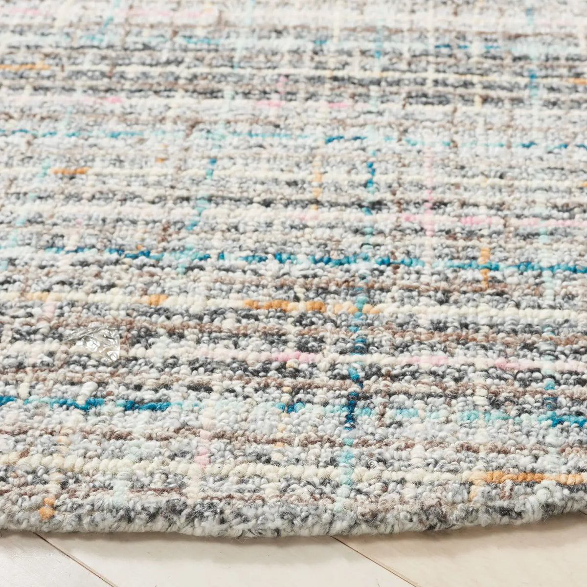Safavieh Abstract 6'-0" x 6'-0" Rug in Pink / Brown