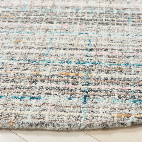 Safavieh Abstract 6'-0" x 6'-0" Rug in Pink / Brown