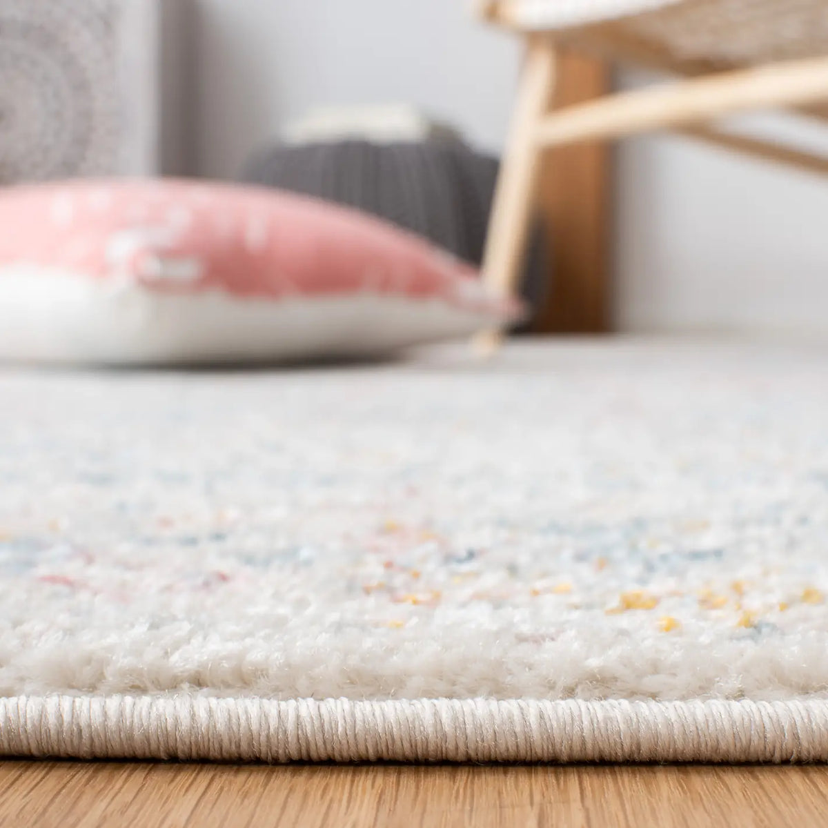 Safavieh Tulum 4'-0" x 6'-0" Rug in Ivory / Terracotta