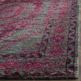 Safavieh Tangier 5'-0" x 8'-0" Rug in Slate Blue / Fuchsia