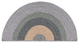 Safavieh Braided 2'-0" x 4'-0" Rug in Grey / Green
