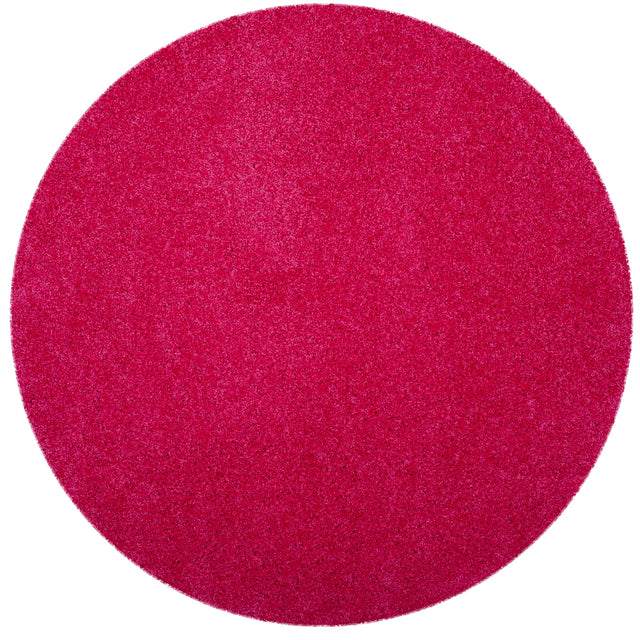 Safavieh Sgl-Laguna Shag 6'-7" x 6'-7" Rug in Fuchsia
