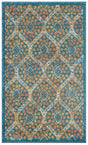 Safavieh Madison 3'-0" x 5'-0" Rug in Blue / Orange