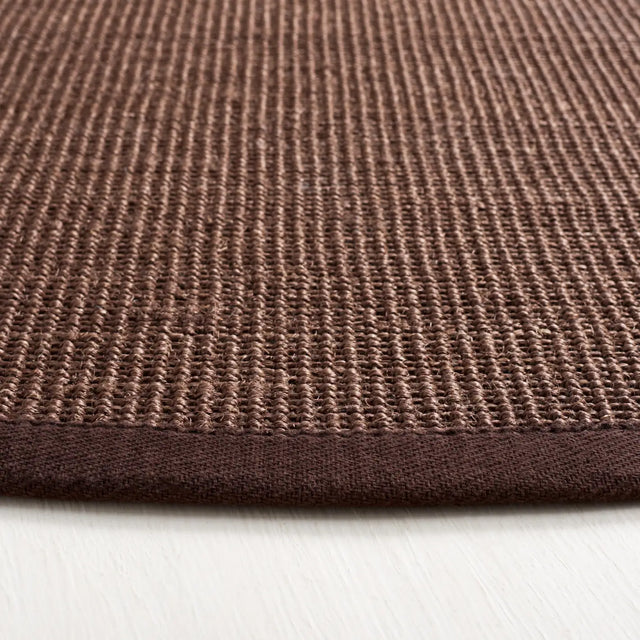 Safavieh Natural Fiber 6'-0" x 6'-0" Rug in Brown / Brown
