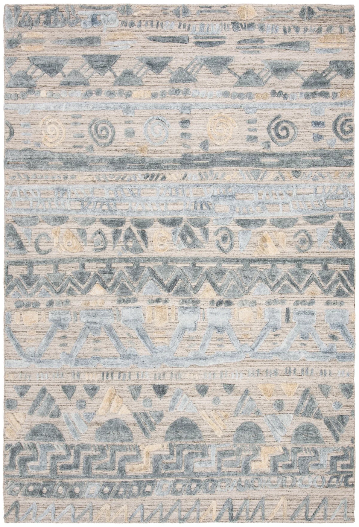 Safavieh Elements 6'-0" x 9'-0" Rug in Light Blue / Beige