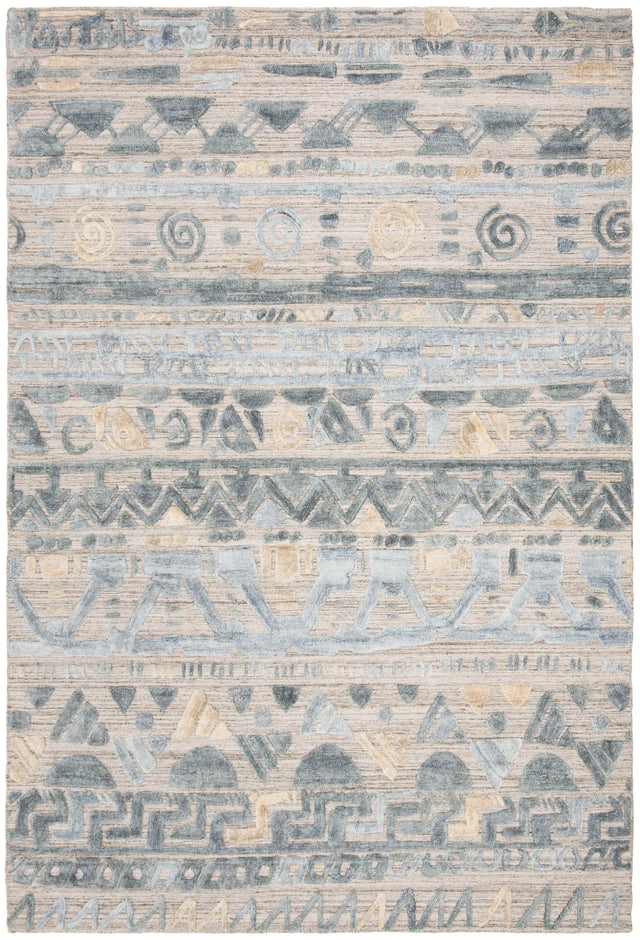 Safavieh Elements 6'-0" x 9'-0" Rug in Light Blue / Beige