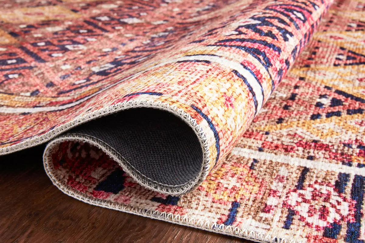 Loloi Layla Lay-15 Magenta/Multi Rugs - pile height