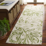 Safavieh Jardin 2'-3" x 8'-0" Rug in Ivory / Green
