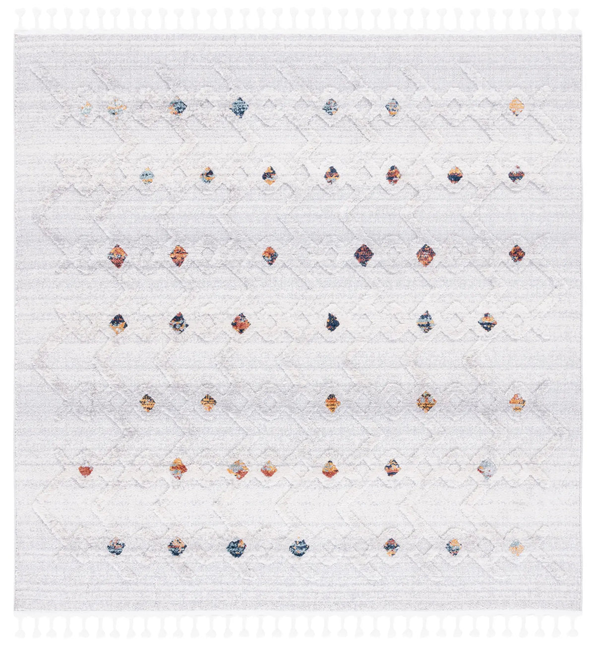 Safavieh Marrakesh 6'-7" x 6'-7" Rug in Grey / Light Grey