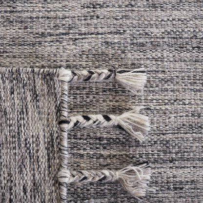 Safavieh Dhurries Dhu801H Dark Grey/Beige Area Rug