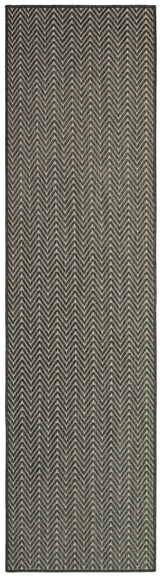 Nourison Horizon Indoor/Outdoor HOZ02 Charcoal Contemporary Area Rugs