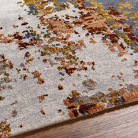 Surya Delight Dlg-2305 Denim, Mustard, Dusty Pink, Yellow, Dark Blue Area Rug