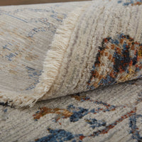 Feizy Kaia Kai39Gpf Ivory/Orange/Blue Area Rug