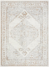 Nourison Astra Machine Washable ASW11 Machine Made Grey Rug