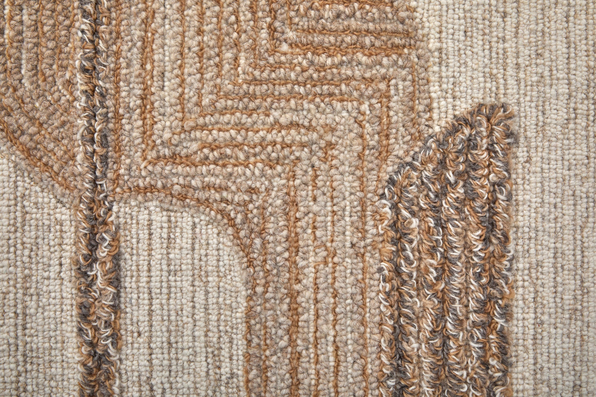 Feizy Pollock Plk8954F Ivory/Brown/Tan Area Rug