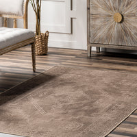 Nuloom Lorna Faded Easy Biwl21A Natural Area Rug