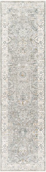 Livabliss Dresden Dre-2327 Gray, Medium Gray, White, Light Slate, Denim, Mustard Rug - runner flat view