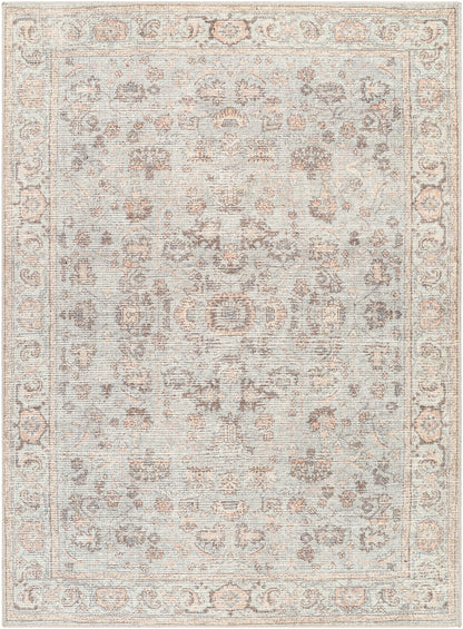 Surya Downtown Dtw-2321 Gray, Tan, Charcoal, Brown, Cream, Light Beige Area Rug