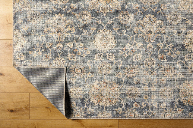 Surya Downtown Dtw-2322 Blue, Denim, Cream, Tan, Light Beige, Amber Rug.