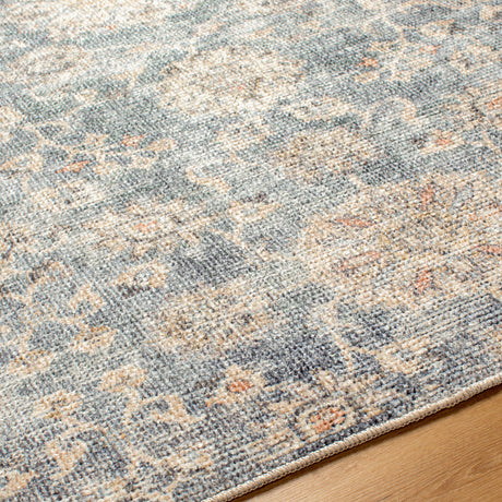 Surya Downtown Dtw-2322 Blue, Denim, Cream, Tan, Light Beige, Amber Rug.