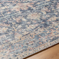 Surya Downtown Dtw-2323 Charcoal, Sky Blue, Amber, Seafoam, Light Brown, Gray Area Rug