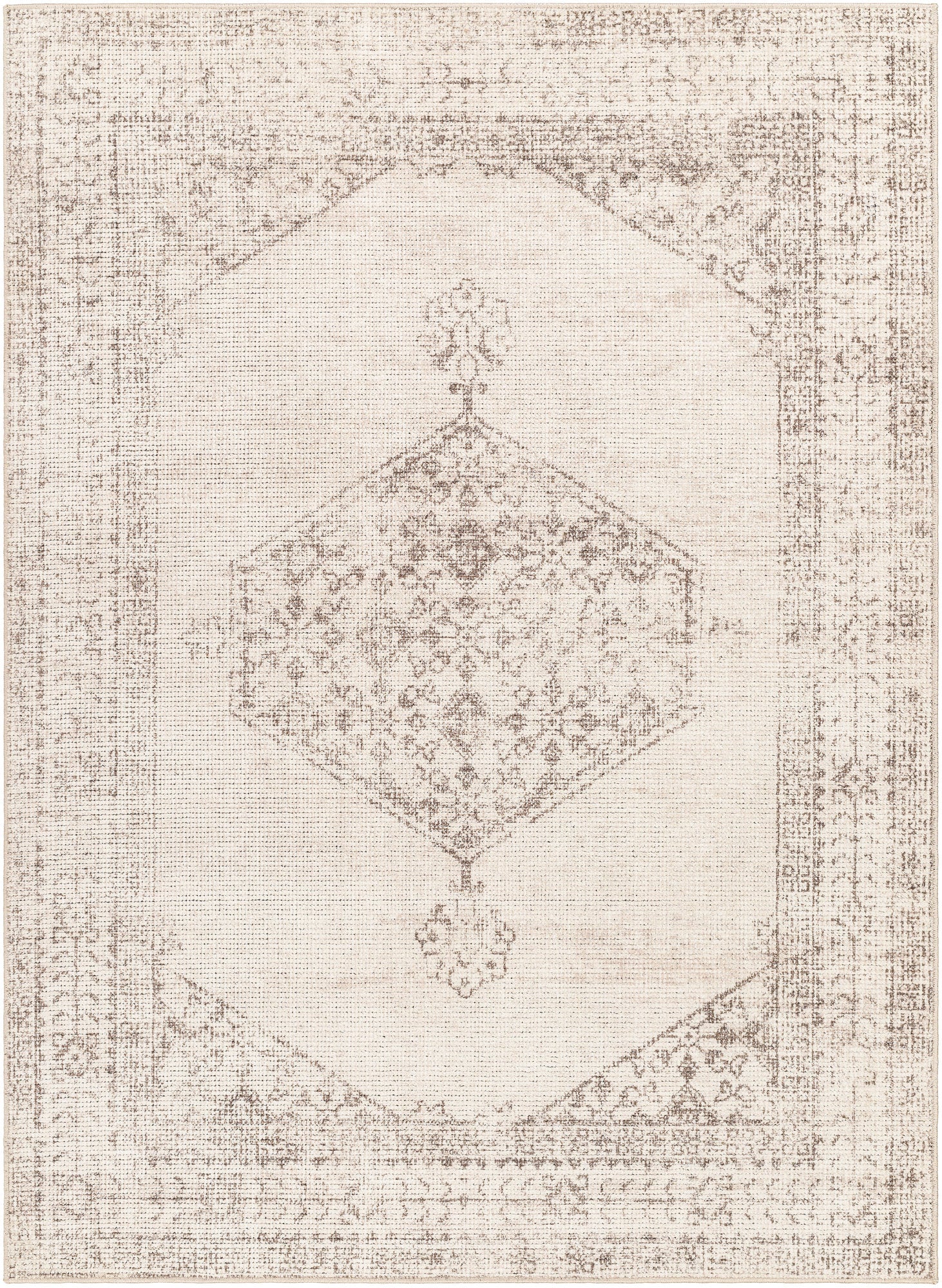 Surya Downtown Dtw-2324 Tan, Brown, Cream Area Rug