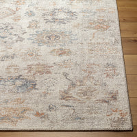 Surya Downtown Dtw-2326 Gray, Cream, Tan, Charcoal, Light Brown, Sky Blue Area Rug