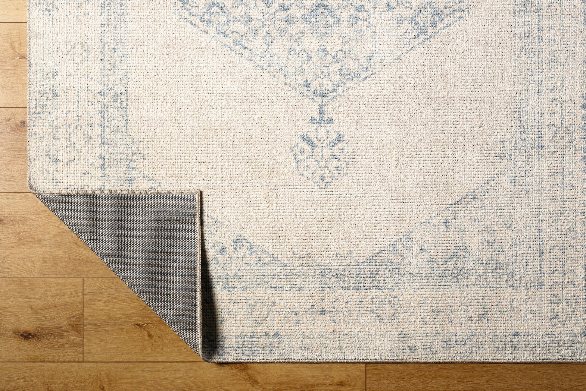 Surya Downtown Dtw-2329 Gray, Tan, Denim, Sky Blue Area Rug