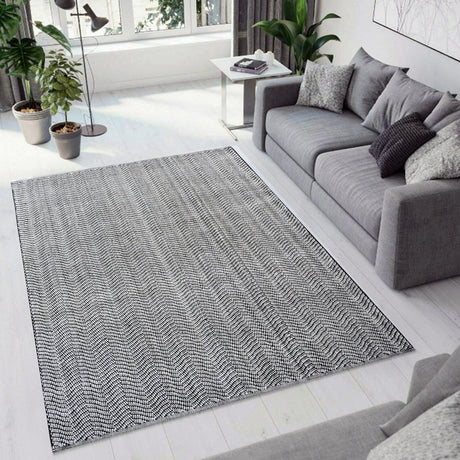 Dynamic Rugs Allegra 2986 Grey/Ivory/Black Rug.