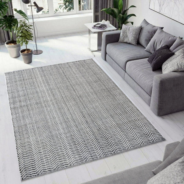 Dynamic Rugs Allegra 2986 Grey/White Rug.