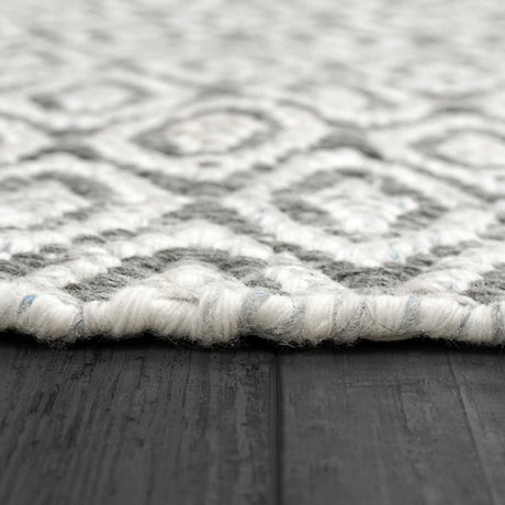 Dynamic Rugs Allegra 2987 Grey/Ivory/Denim Rug.