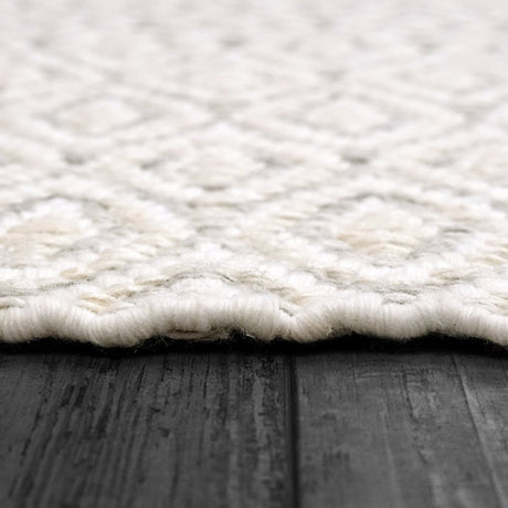 Dynamic Rugs Allegra 2987 Ivory/Silver Rug.