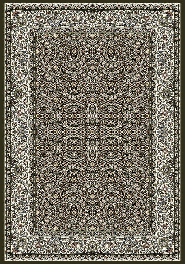 Dynamic Rugs Ancient Garden 57011 Black / Ivory Rugs.