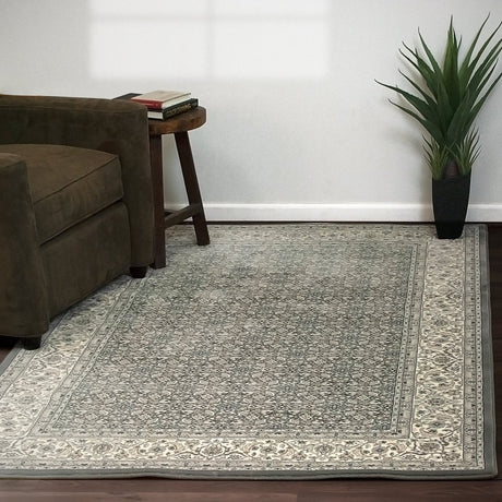 Dynamic Rugs Ancient Garden 57011 Grey/Cream Rugs.