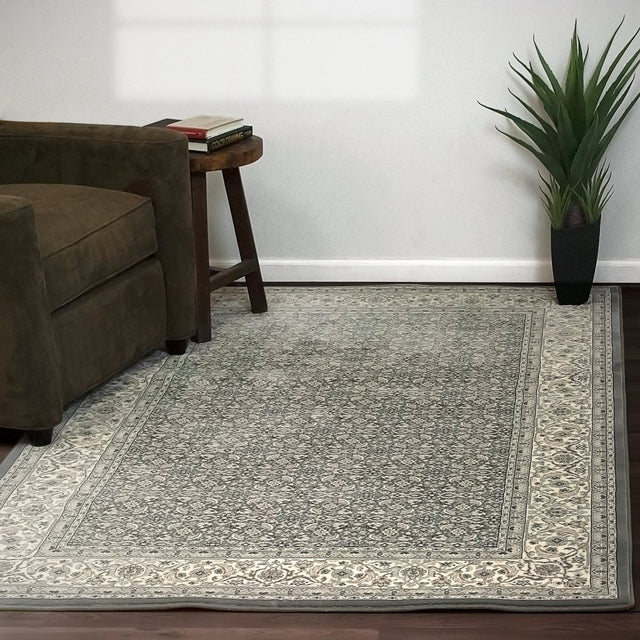 Dynamic Rugs Ancient Garden 57011 Grey/Cream Rugs.