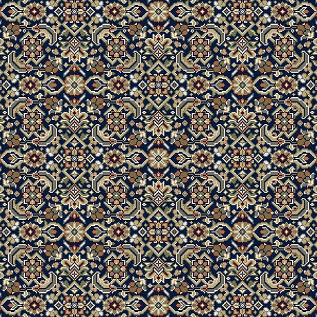 Dynamic Rugs Ancient Garden 57011 Navy Rugs.