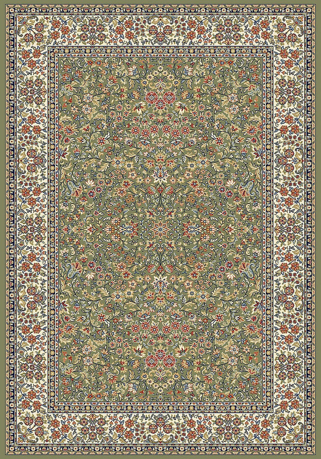 Dynamic Rugs Ancient Garden 57078 Green / Ivory Rugs.