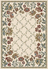 Dynamic Rugs Ancient Garden 57084 Ivory Rugs.