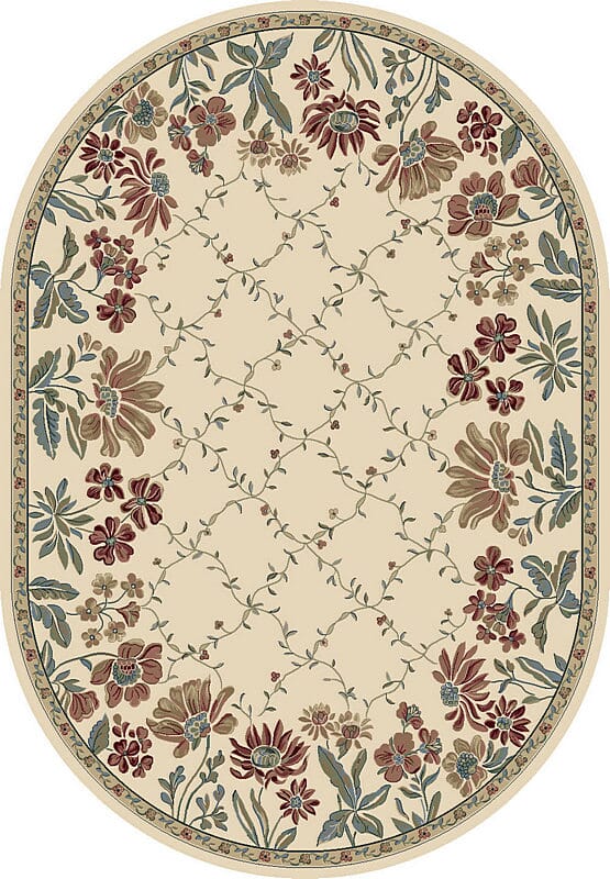 Dynamic Rugs Ancient Garden 57084 Ivory Rugs.