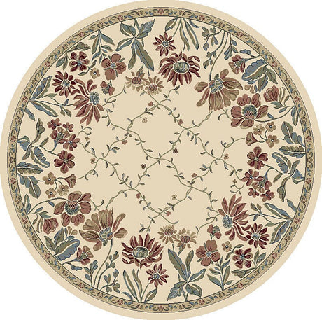 Dynamic Rugs Ancient Garden 57084 Ivory Rugs.