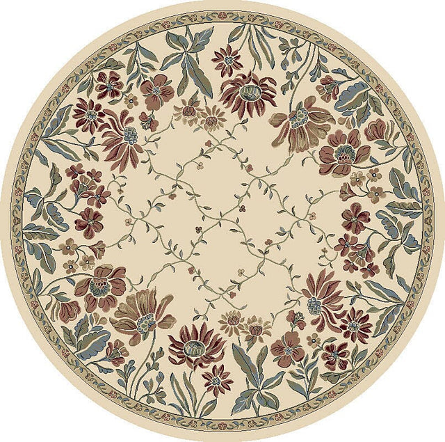 Dynamic Rugs Ancient Garden 57084 Ivory Rugs.