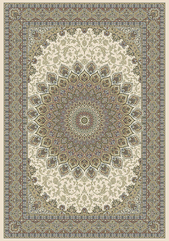 Dynamic Rugs Ancient Garden 57090 Ivory Rugs.