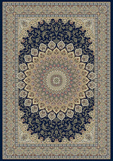 Dynamic Rugs Ancient Garden 57090 Navy Rugs.