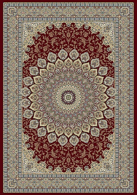 Dynamic Rugs Ancient Garden 57090 Red Rugs.