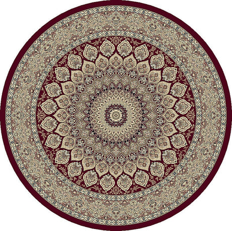 Dynamic Rugs Ancient Garden 57090 Red Rugs.